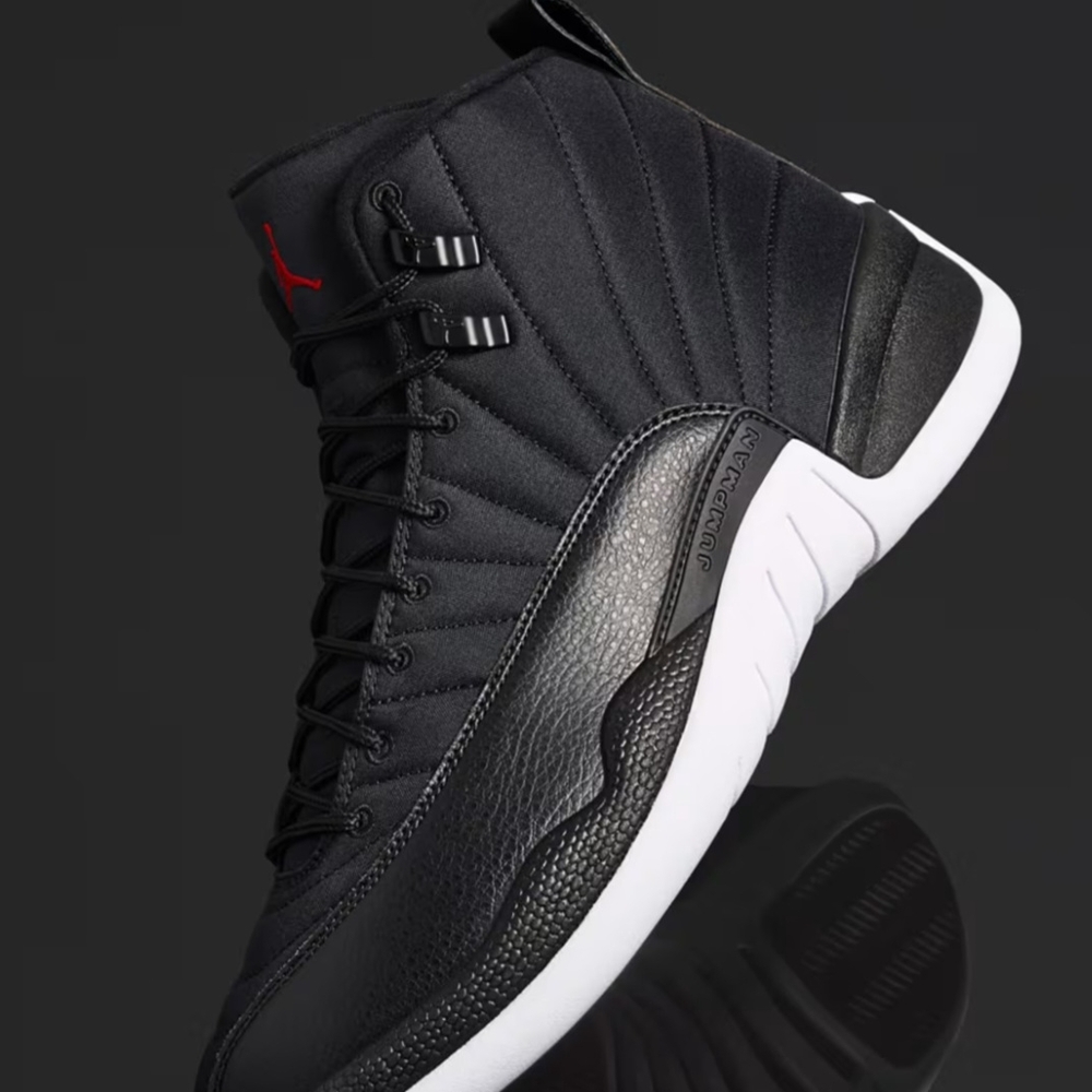Jordan Black and White Men's Shoes